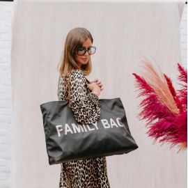 Grote tas Family bag - Zwart & Goud