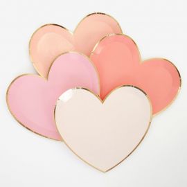Grote borden - Pink Heart