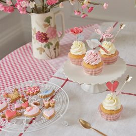 Cupcake set - Valentine