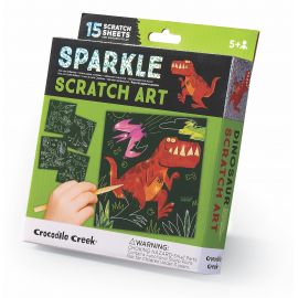 Sparkle kraskaarten - Dinosaur