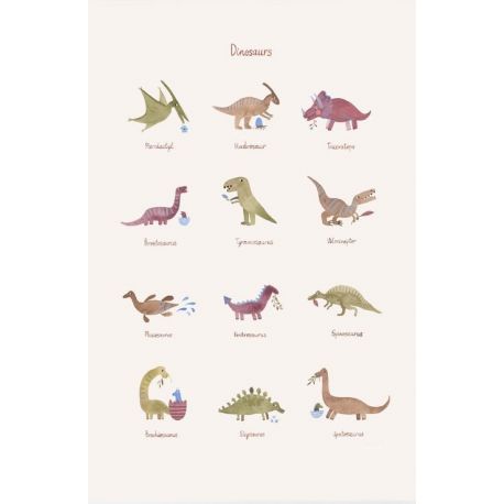 Poster Dinosaurs - Large