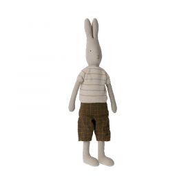 Konijn Rabbit met broek en tricot truitje - Maat 5