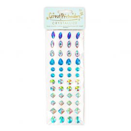 Gezichtsstickers - Crystals Multi Pack