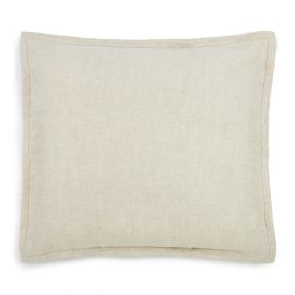 Lin français kussensloop - Greige - 40x45 cm