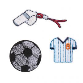 Stick-on textielstickers - Football