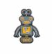 Stick-on textielstickers - Robots