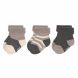 Terry sokken anthracite & taupe - Set van 3 paren - GOTS