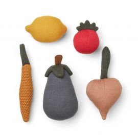 Lisa speelgroenten - 5-pack - Vegetables multi mix