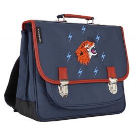 Grote schooltas - Grrr bleu