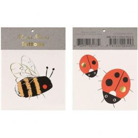 Plaktattoos - Bee & Ladybird