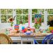 Melamine bowl Choose Happy - Blauw - Medium