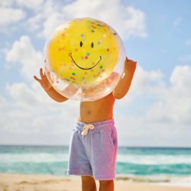Opblaasbare strandbal 3D - Sunnylife x Smiley