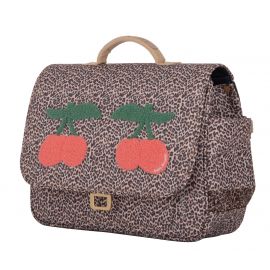 Schooltas It Bag Mini Leopard Cherry