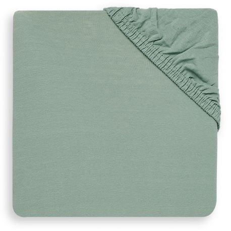 Hoeslaken jersey - Ash green - 60 x 120 cm