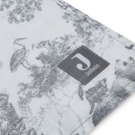 Hydrofiel Multidoek Pimpelmees - Forest animals - 115 x 115 cm