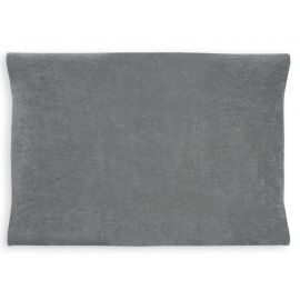 Aankleedkussenhoes badstof - Storm grey - 50 x 70 cm