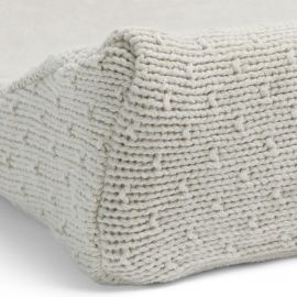 Aankleedkussenhoes Bliss Knit - Nougat - 50 x 70 cm