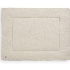 Boxkleed Bliss Knit - Nougat & Coral fleece - 75 x 95 cm