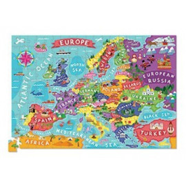 chouette puzzle et poster 2 en 1 'Europe' 200pces