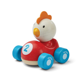 Plan Toys - Houten speelgoedauto Kip Racer