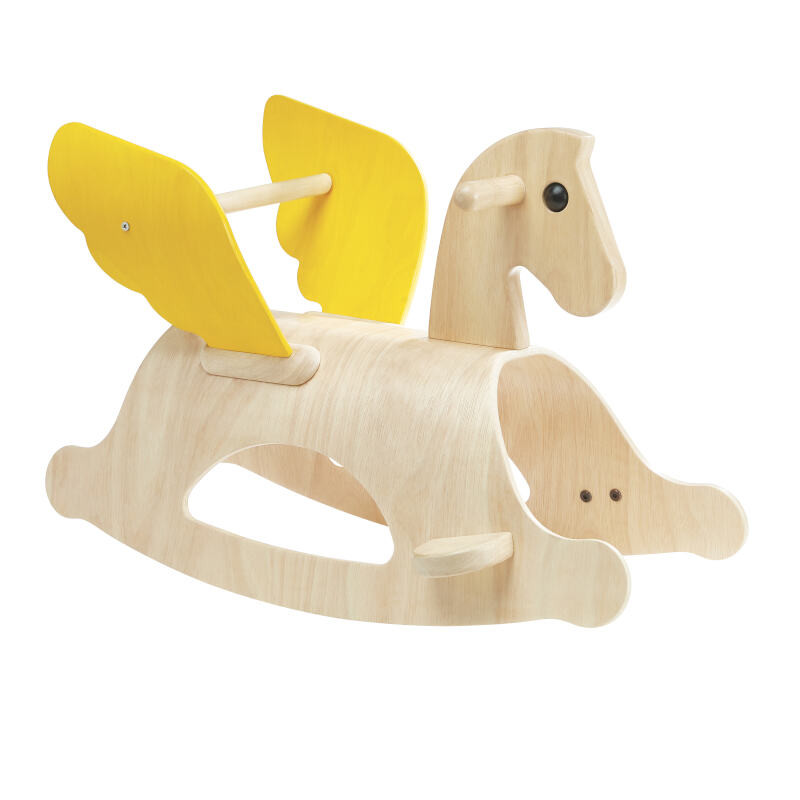 Toys Plan Toys houten schommelpaard - Pegasus De Zebra