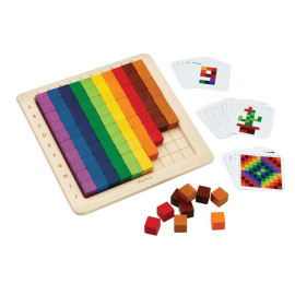 Plan Toys - 100 Counting Cubes - Unit Link