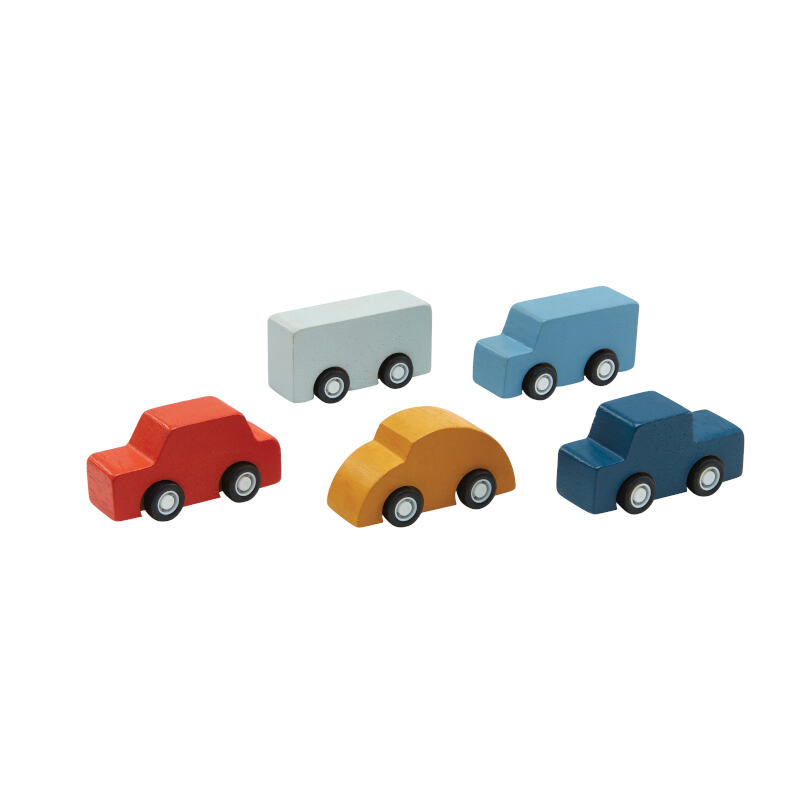 prachtig Krachtig Door Plan Toys - Plan Toys 5 mini auto's set - De Kleine Zebra