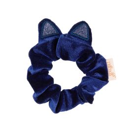 Souza for Kids - Haarscrunchie Irini - kat - donkerblauw