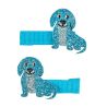 Souza for Kids - Haarspeldjes Veera - hond - blauw - Set van 2