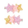 Souza for Kids - Haarspeldjes Wyke - sterren - goud & roze - Set van 2