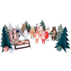 Adventskalender - Woodland Paper Play