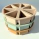 Siliconen bakvorm Slices - Bubble Beige