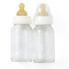 Glazen babyflesjes - 0-3 maanden - 120 ml - 2 stuks