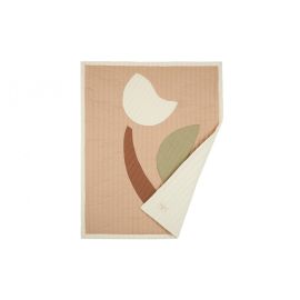 Gewatteerde deken Lin Français 69x82 - Tulip