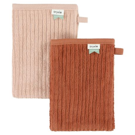 Set van 2 toilethandschoenen - Hush Rose