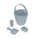 Strandemmer met 5 accessoires - Blauw
