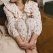 Pyjama's met ronde nek bloesem safran - 8 jaar