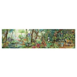 Reuze puzzel - Tropisch bos (350 stuks) - Vanaf 7 jaar - Moulin Roty