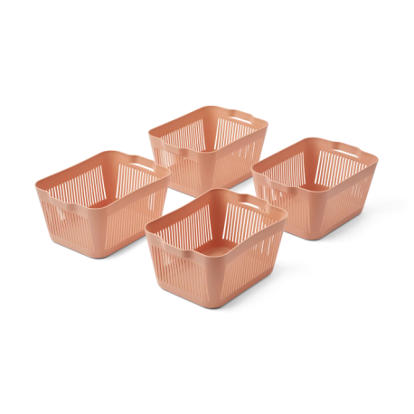 Makeeva Panier S 4-Pack - Tuscany Rose - Liewood - Liewood