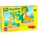 10 puzzels - Wilde dieren - Haba