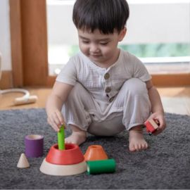 Kegels sorteren - Unit Link - Plan toys