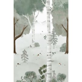 Behangpapier décor XL (200 x 300 cm) - Birch Forest - Lilipinso