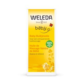 Huile de massage ventre de bébé - 50 ml - Weleda