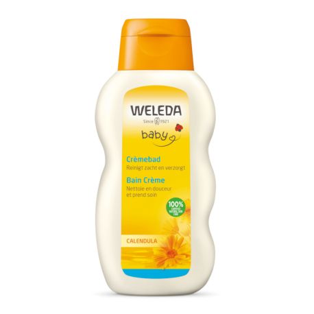 Bain crème pour bébé au Calendula 200 ml - Weleda