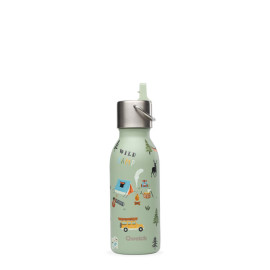 Roestvrijstalen isoleerfles - Kids - Yosemite - Lime Green - 350ml - Qwetch