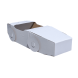 Paperpod - Witte cardboard auto