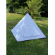 Paperpod - Witte kartonnen piramide