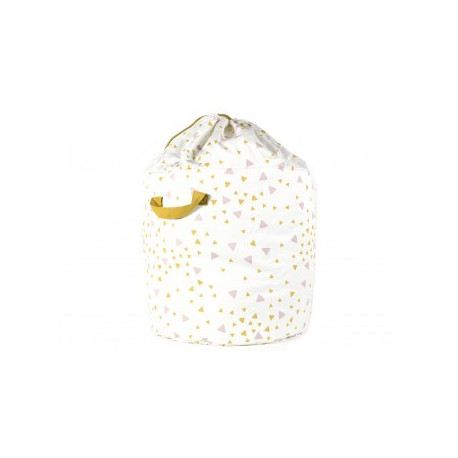 sac de rangement Baobab confettis roses et miel - small sac de rangement Baobab confettis roses et miel - small