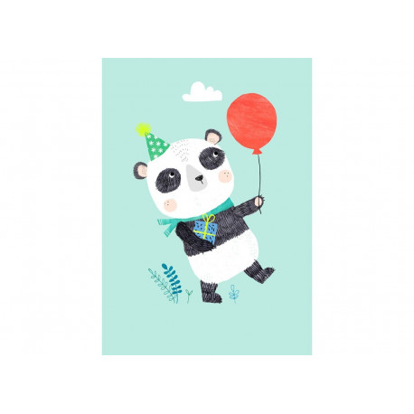 carte postale Rebecca Jones 'Panda' carte postale Rebecca Jones 'Panda'