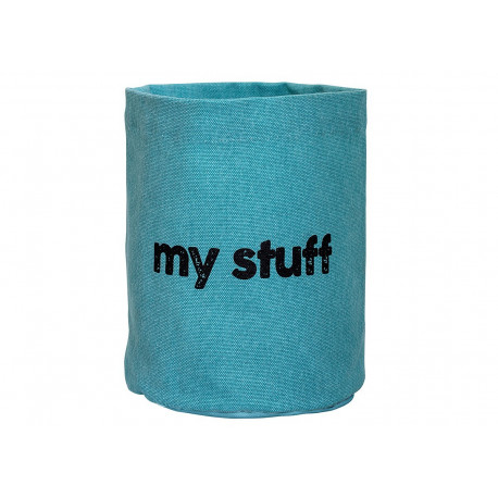 Cool blauw opbergmandje - My stuff Cool blauw opbergmandje - My stuff